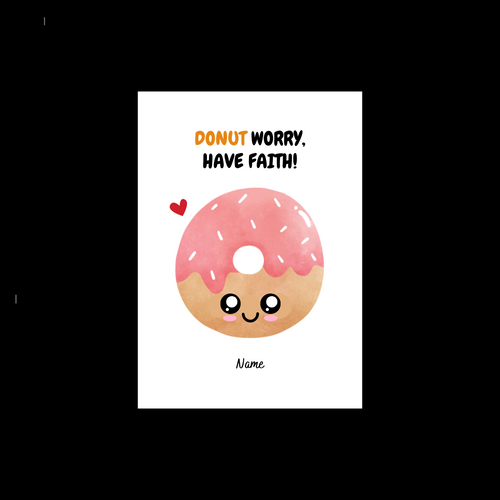 Personalised Notebook - Food & Funny - Design 10