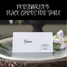 Load image into Gallery viewer, Personalised Place Cards