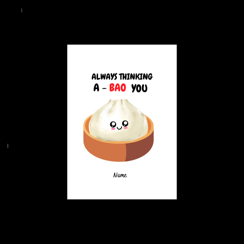 Personalised Notebook - Food & Funny - Design 13