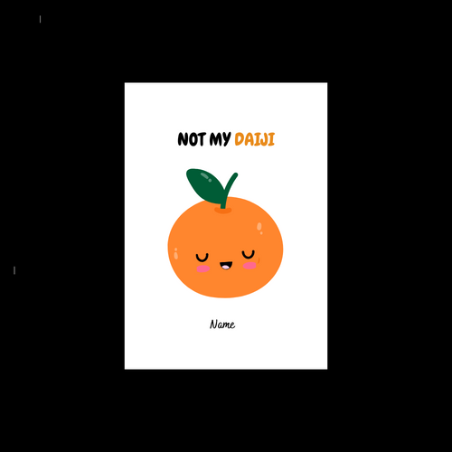 Personalised Notebook - Food & Funny - Design 14