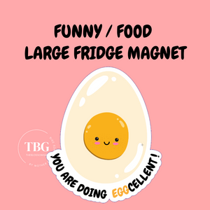 LARGE Fridge Magnets -CUTE / FOOD / FUNNY