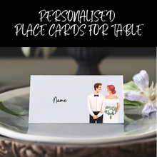 Load image into Gallery viewer, Personalised Place Cards