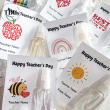 Load image into Gallery viewer, Personalised Room &amp; Linen Spray (Travel Size 30ml) TEACHER&#39;S DAY