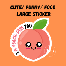 Load image into Gallery viewer, Large Sticker | Funny Cute Food Design Big Stickers