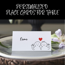 Load image into Gallery viewer, Personalised Place Cards