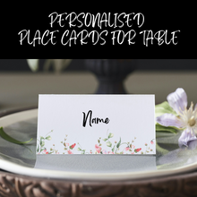 Load image into Gallery viewer, Personalised Place Cards