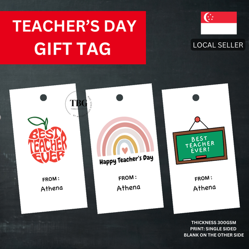 Personalised Gift Tag | Teacher's Day