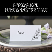 Load image into Gallery viewer, Personalised Place Cards