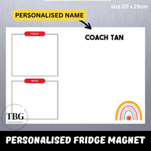 Load image into Gallery viewer, Personalised/Customised TEACHER&#39;S DAY Fridge Magnet White Board