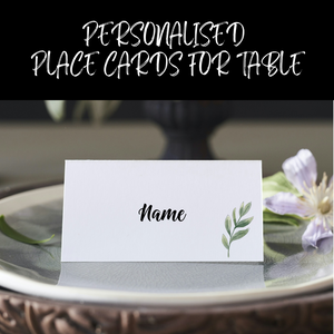 Personalised Place Cards