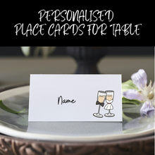 Load image into Gallery viewer, Personalised Place Cards