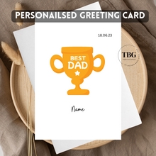 Load image into Gallery viewer, Personalised Card (for him) design 10