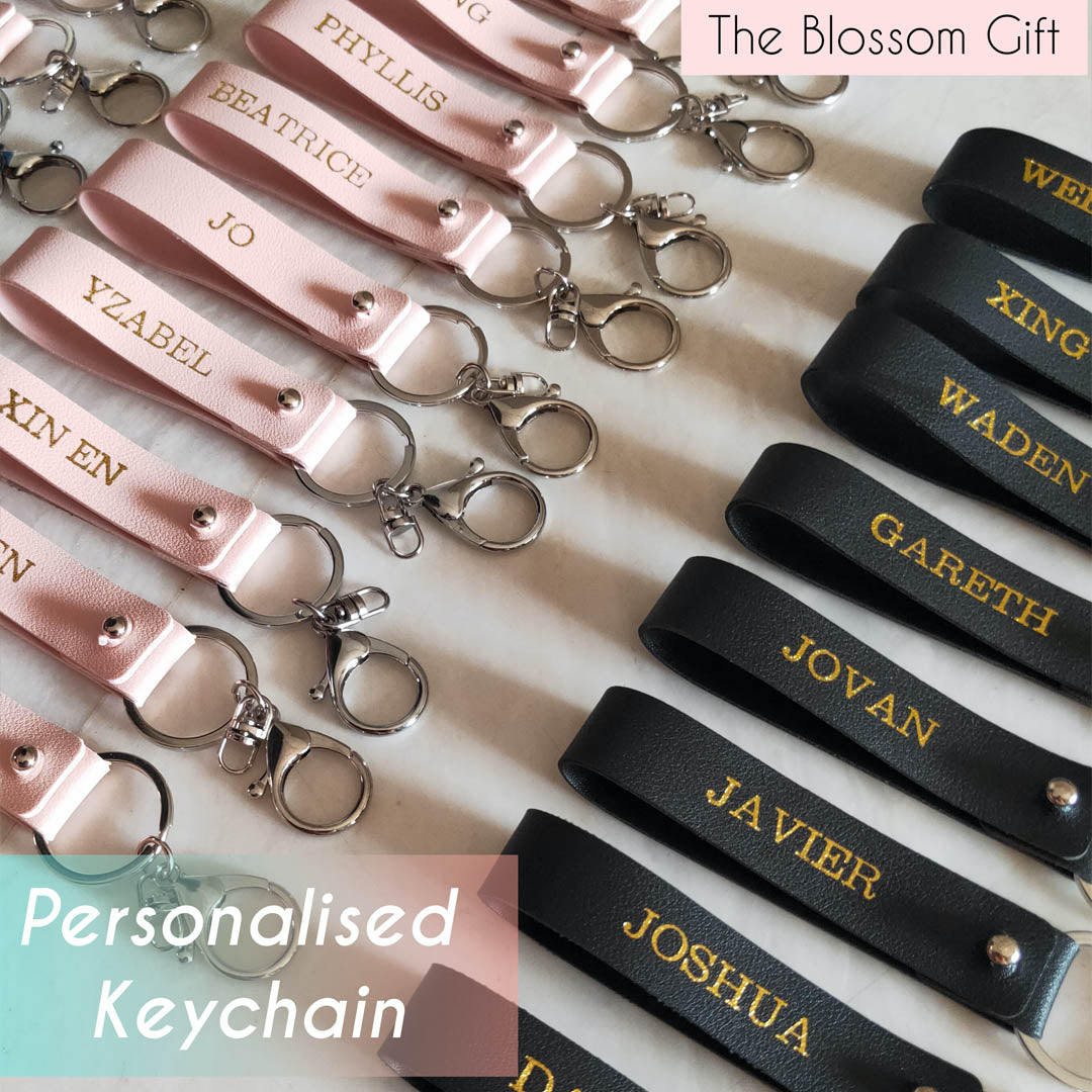 Periodic Table Key Chain  hand stamped and personalized