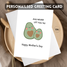 Load image into Gallery viewer, Personalised Card (Mother&#39;s Day) design 1